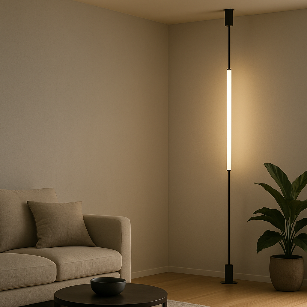 Eterna Beam Floor to Ceiling light