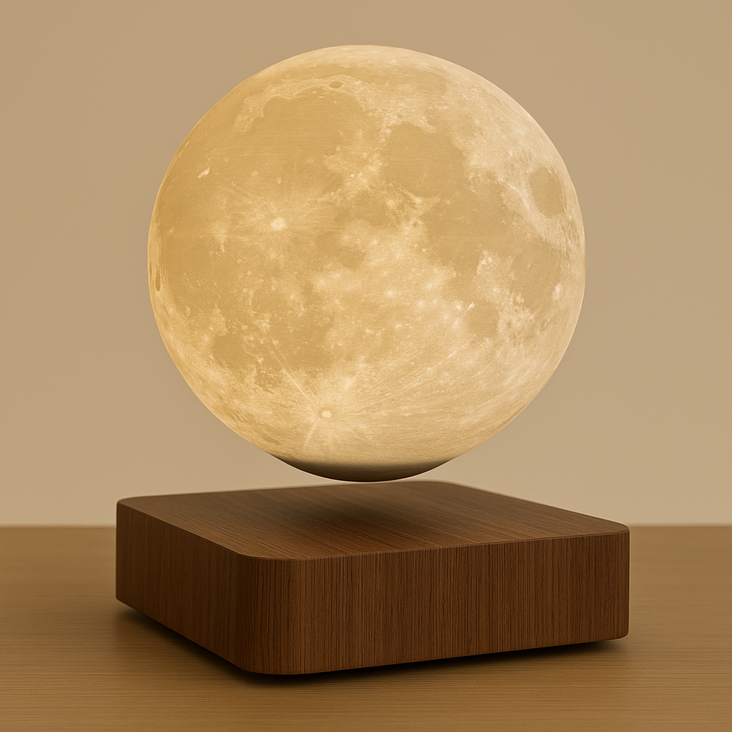 Levitating Moon Lamp