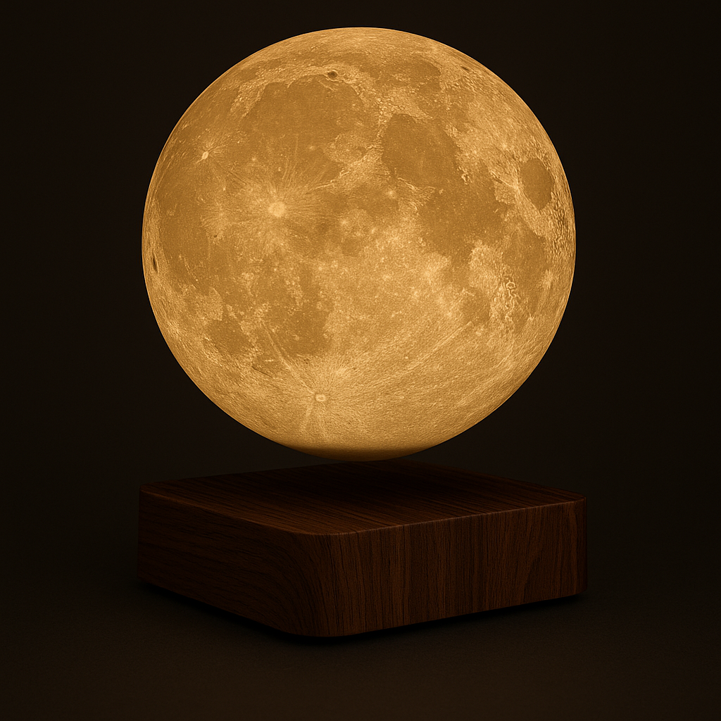 Levitating Moon Lamp