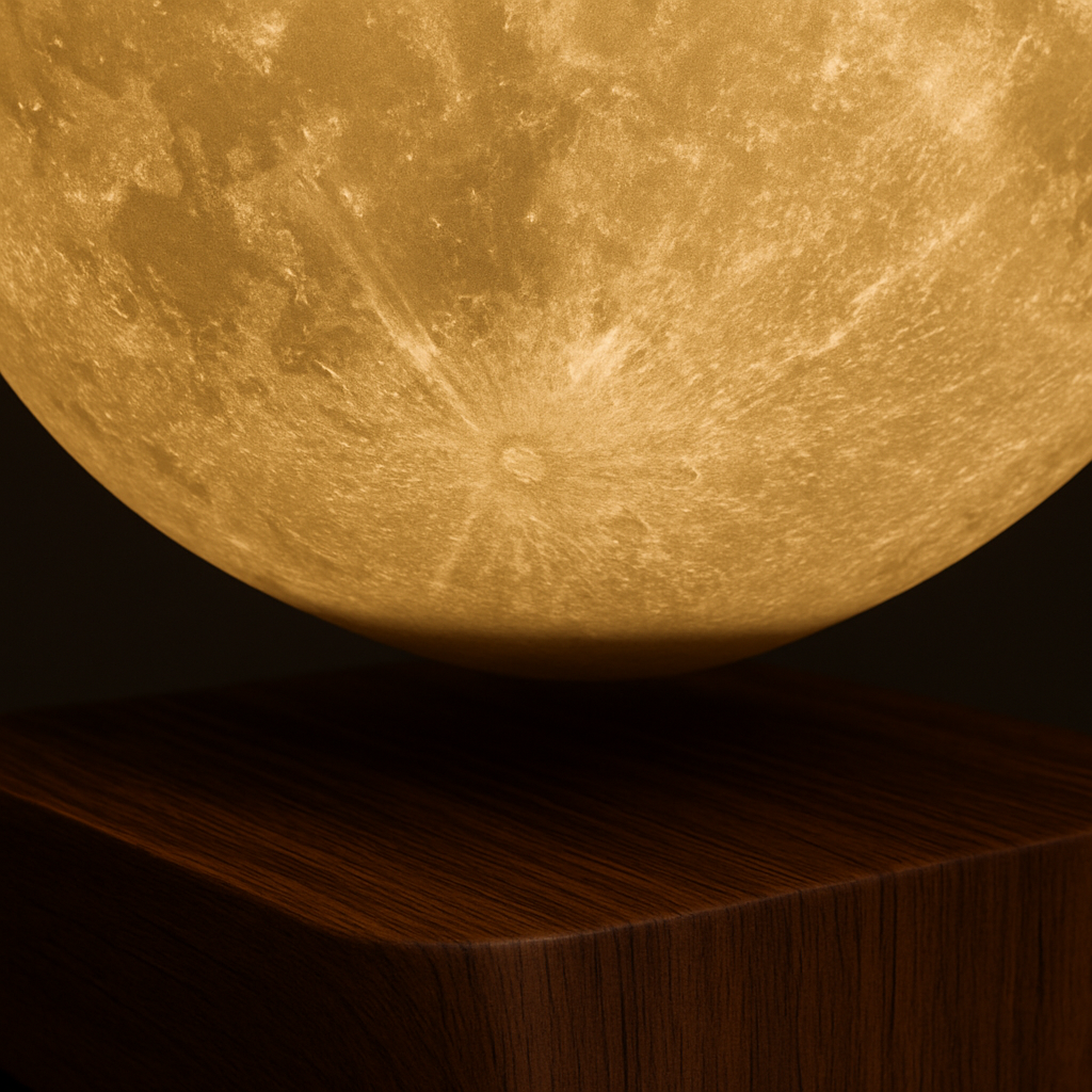 Levitating Moon Lamp