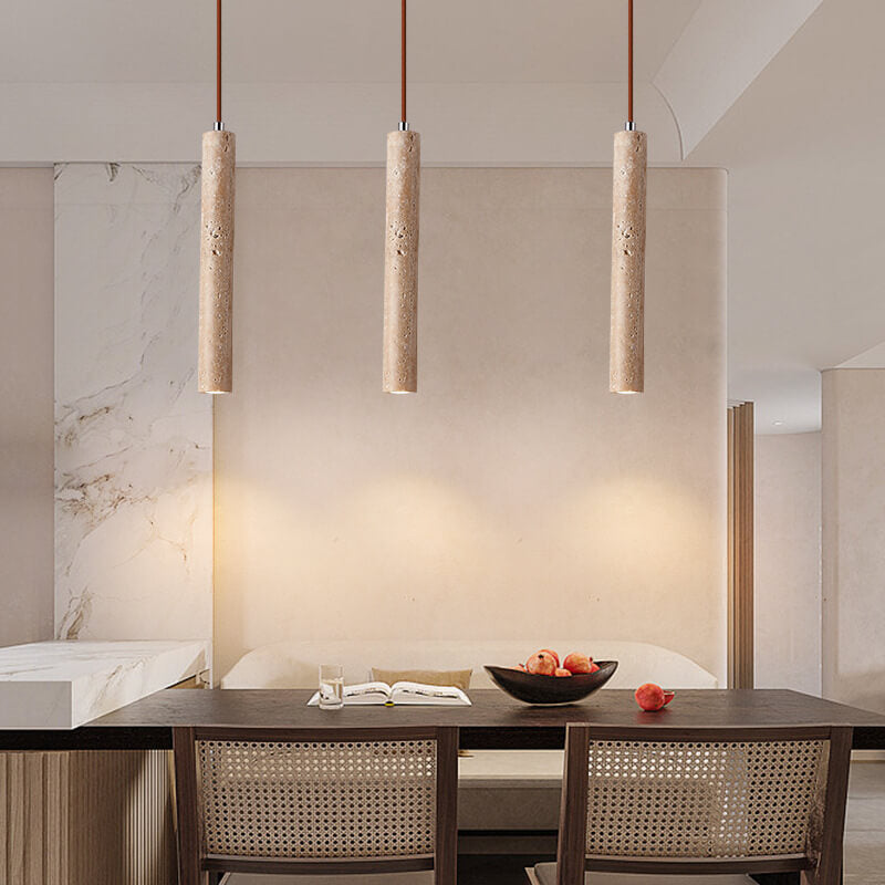 Rustic Cylinder Pendant Light