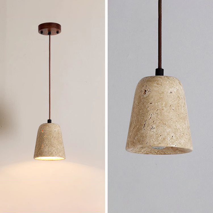 Rustic Bell Pendant Light