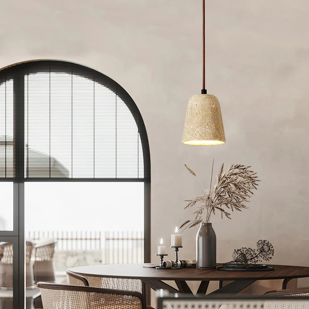 Rustic Bell Pendant Light