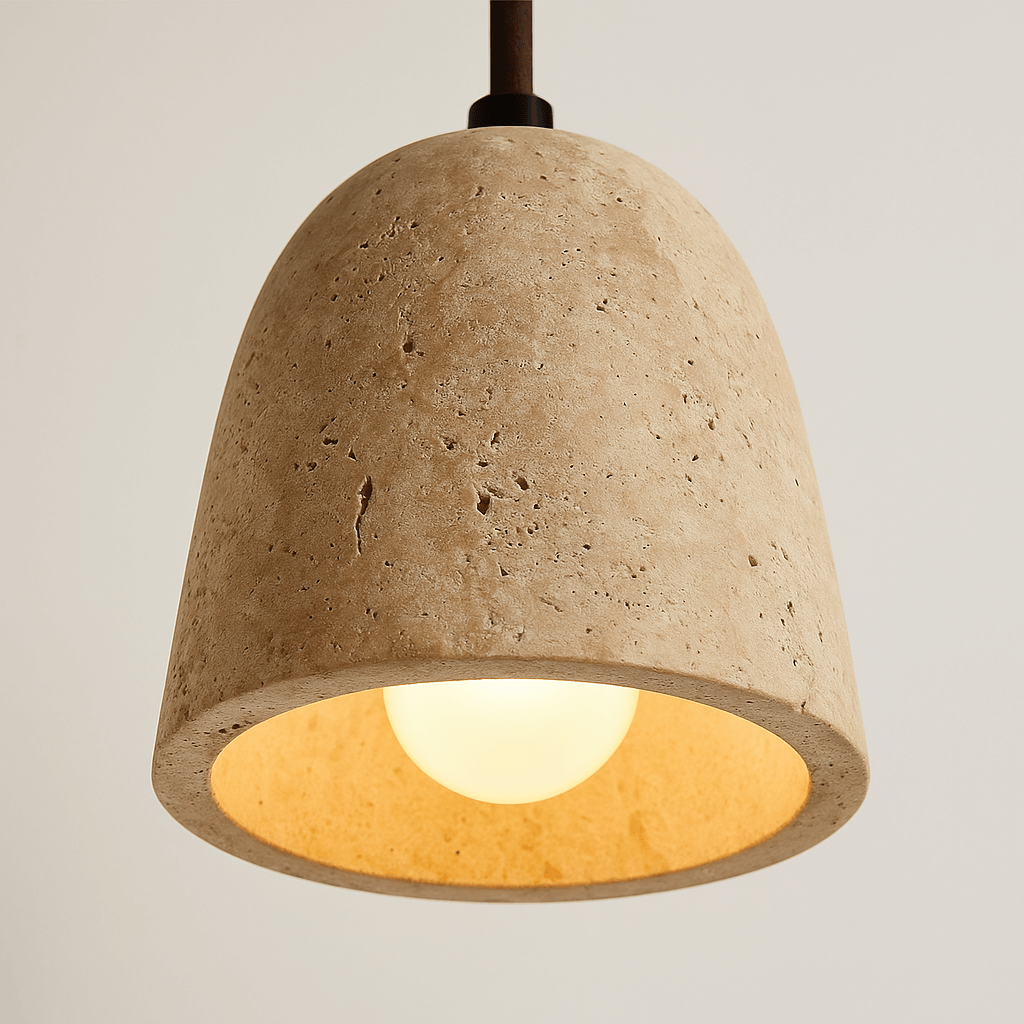 Rustic Bell Pendant Light