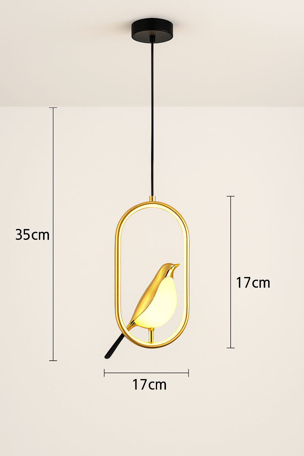Luminary Bird Pendant Light