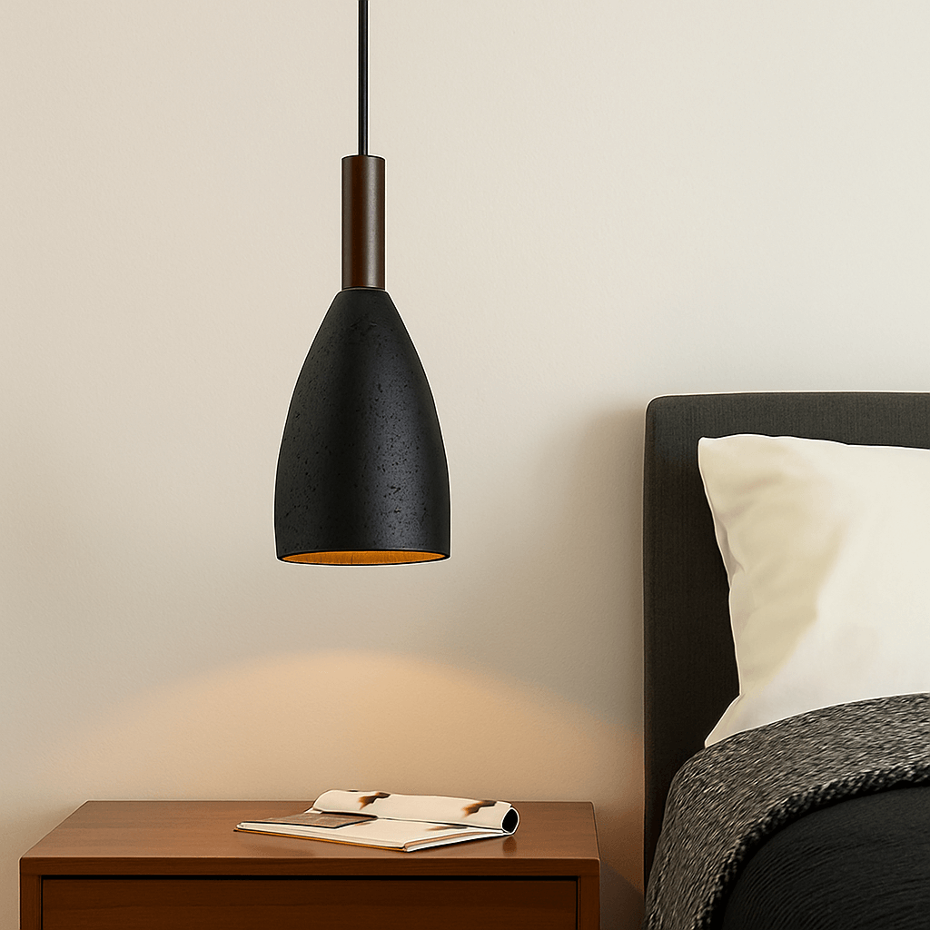 Luminara Cave Stone Pendant Light