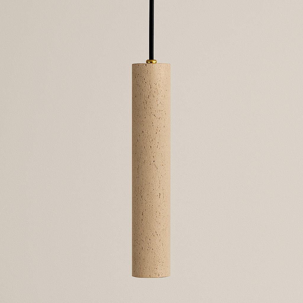 Rustic Cylinder Pendant Light