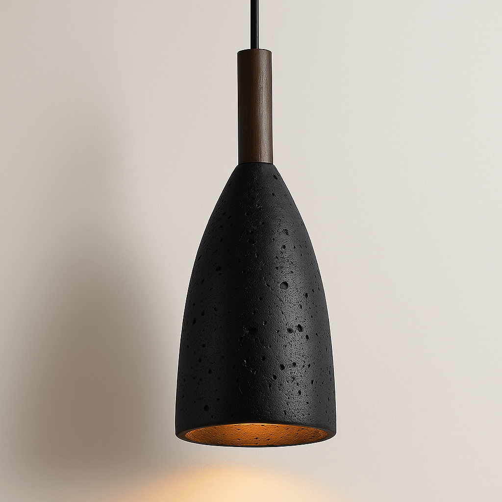 Luminara Cave Stone Pendant Light