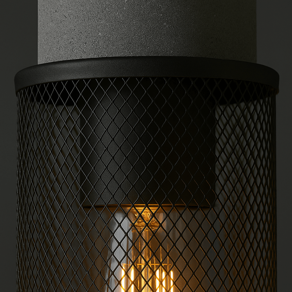 Mesh Short Pendant Light