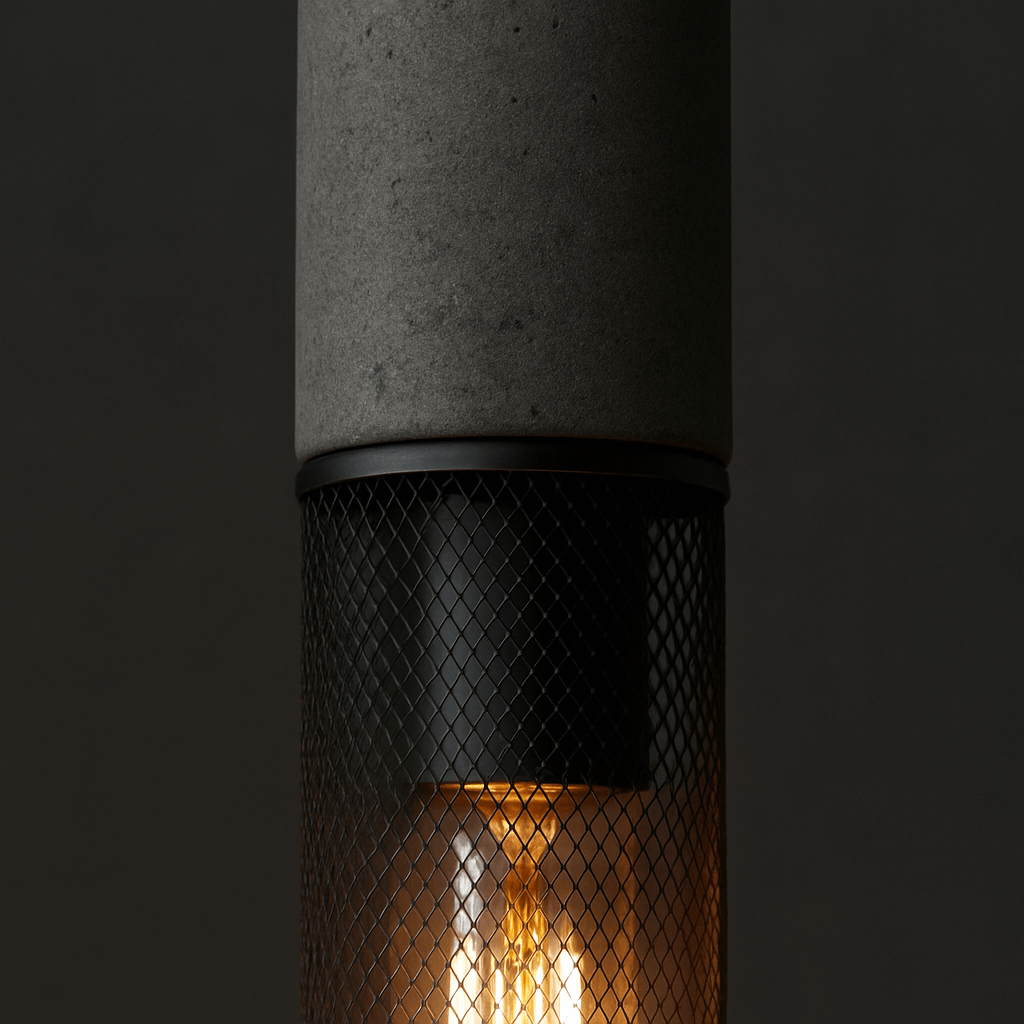 Mesh Tall Pendant Light
