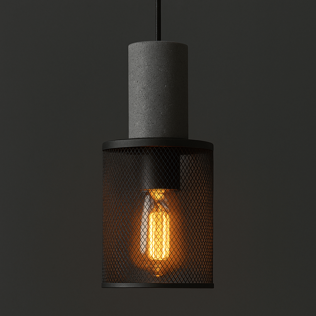 Mesh Short Pendant Light