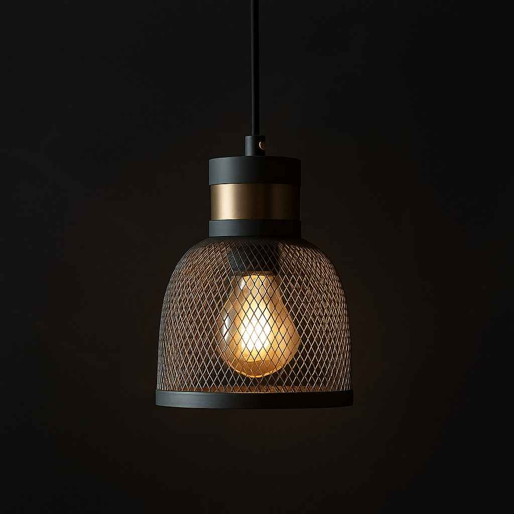 Mesh Dome Pendant Light
