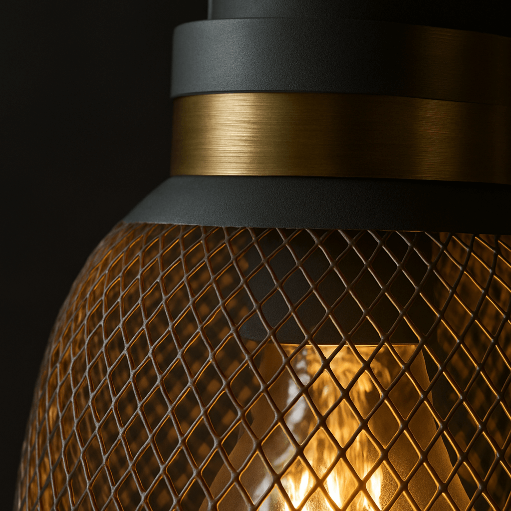 Mesh Dome Pendant Light