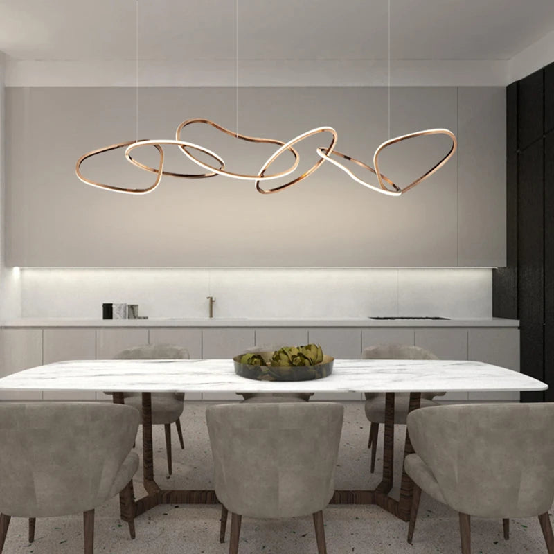 Ethereal Twist Chandelier
