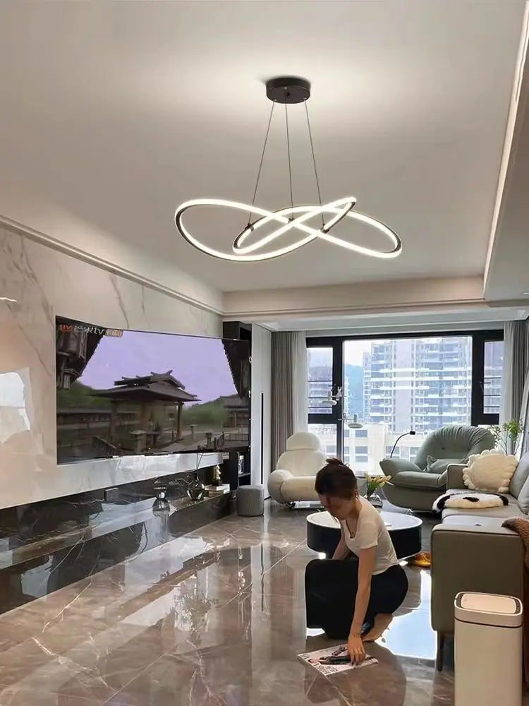 Infinity Glow Chandelier