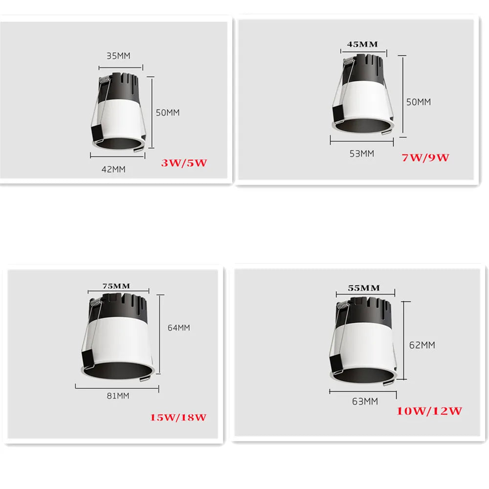 Lustra Halo Downlight