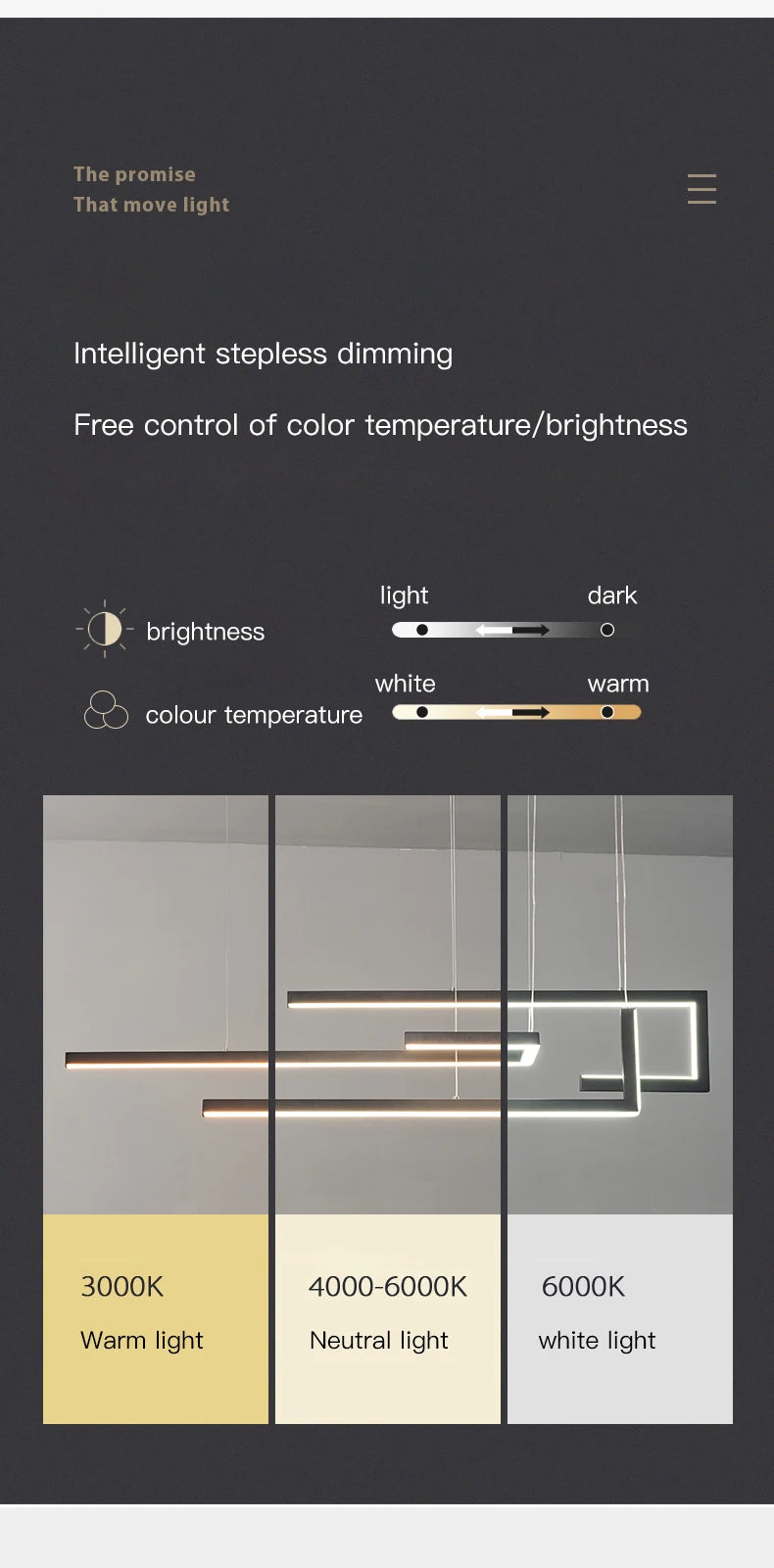 Linear Harmony Chandelier