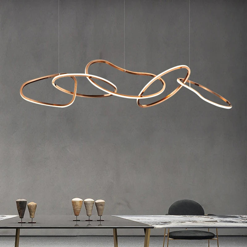 Ethereal Twist Chandelier