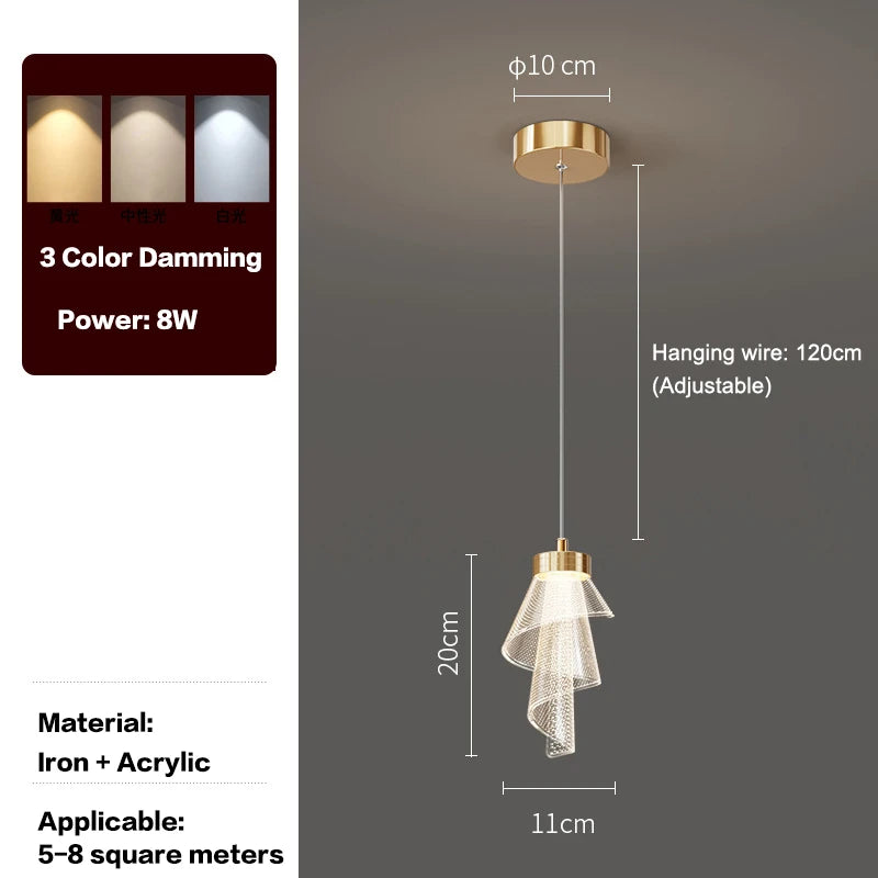 LústrousLux Pendant Light