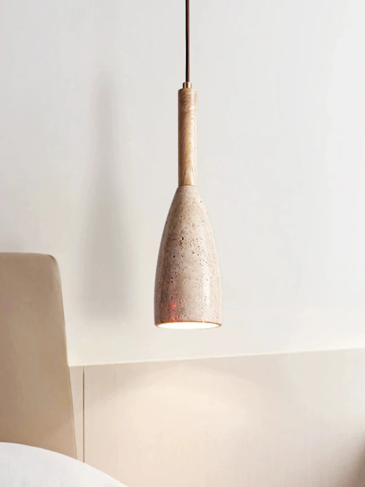 Luminara Cave Stone Pendant Light