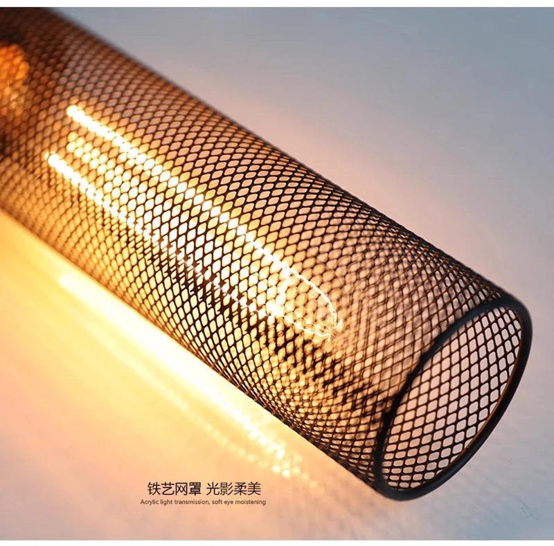 Mesh Tall Pendant Light