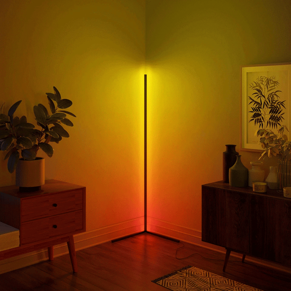 Lumé Corner Lamp | Alexa+Remote