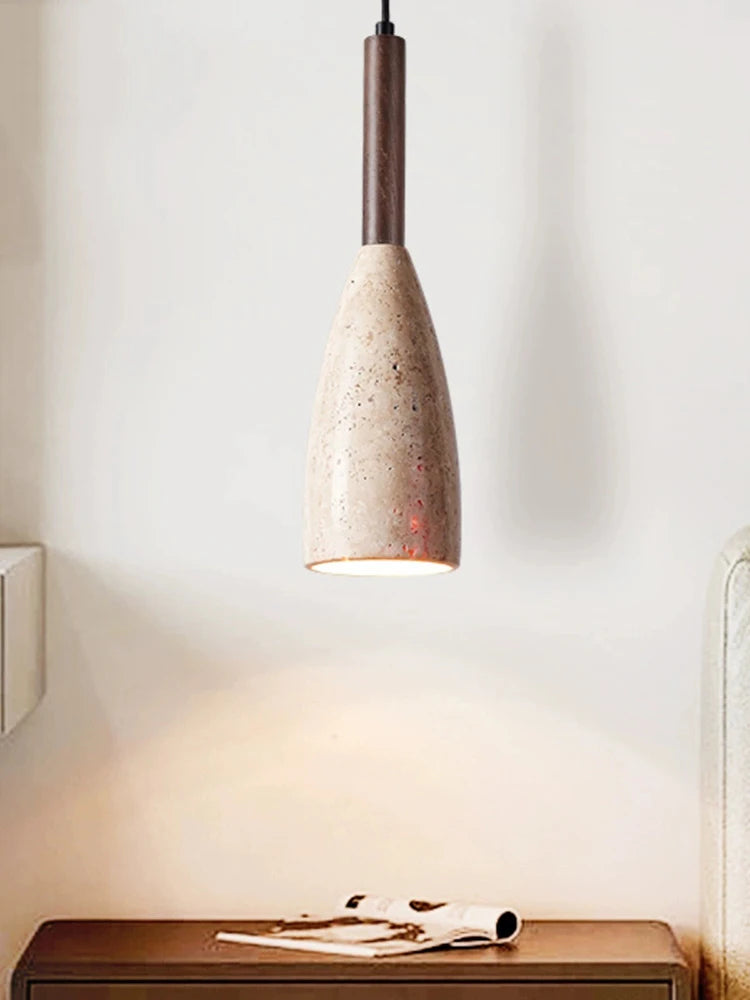 Luminara Cave Stone Pendant Light