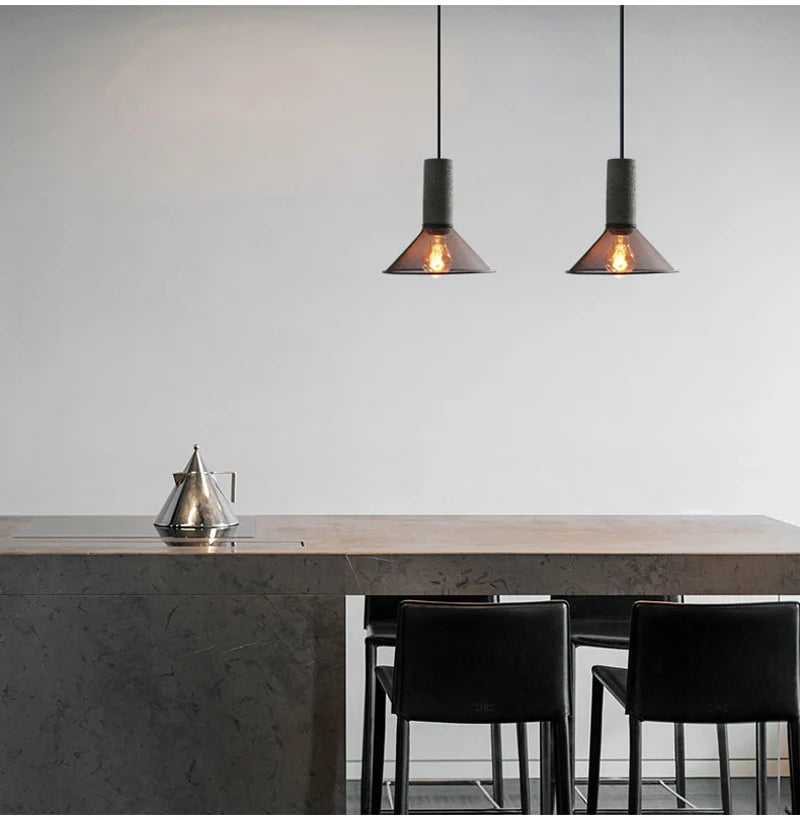 Mesh Cone Pendant Light
