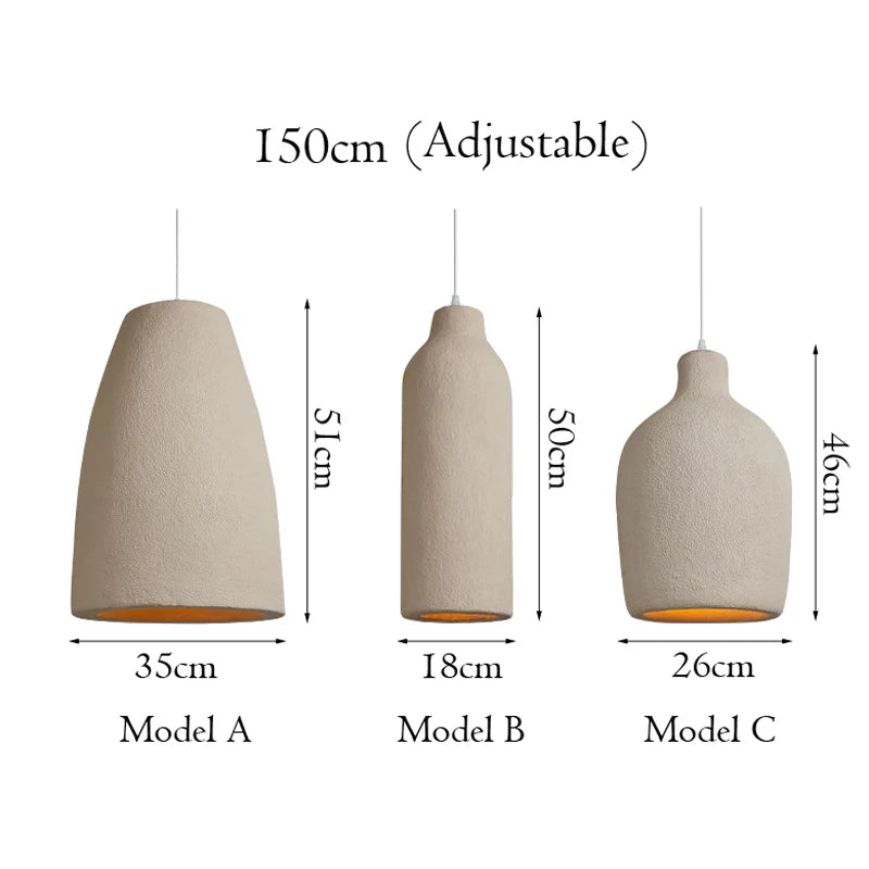 Zénith Wabi Sabi Pendant Lamp
