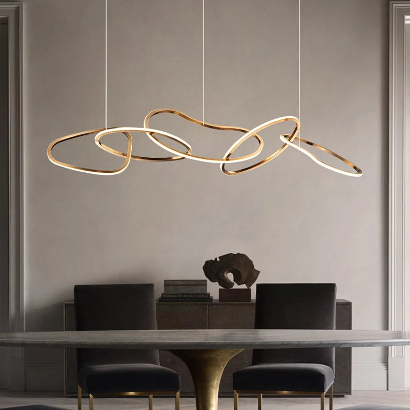 Ethereal Twist Chandelier