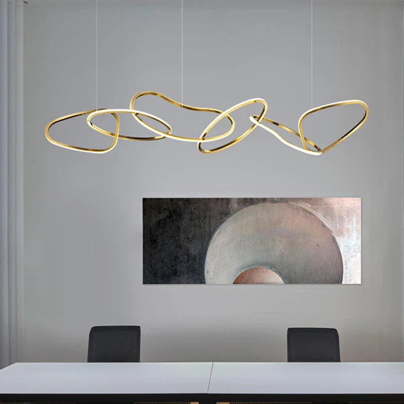 Ethereal Twist Chandelier