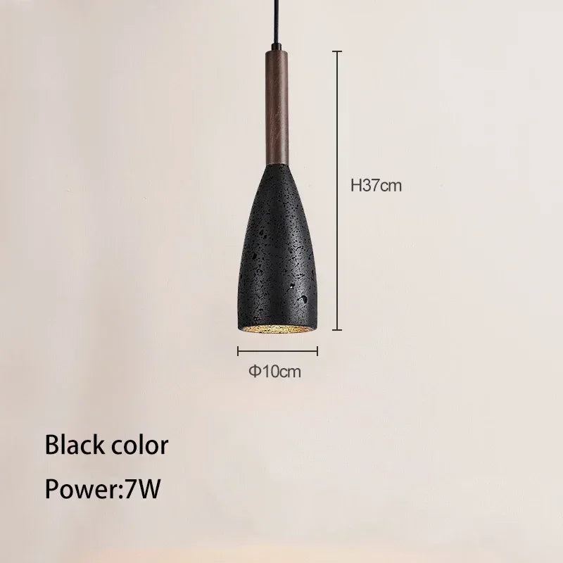 Luminara Cave Stone Pendant Light