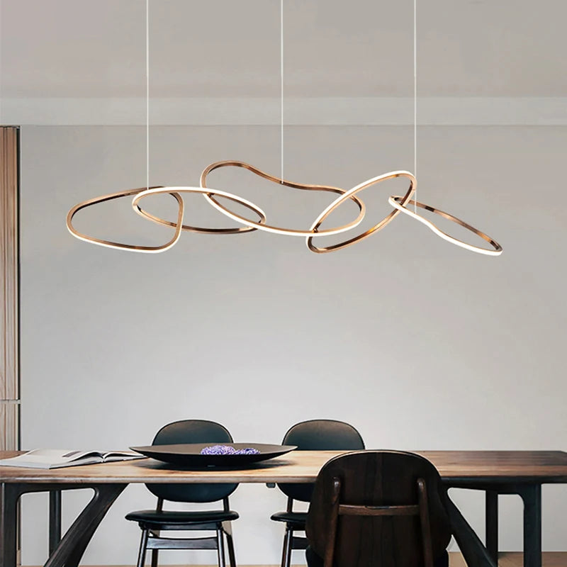 Ethereal Twist Chandelier