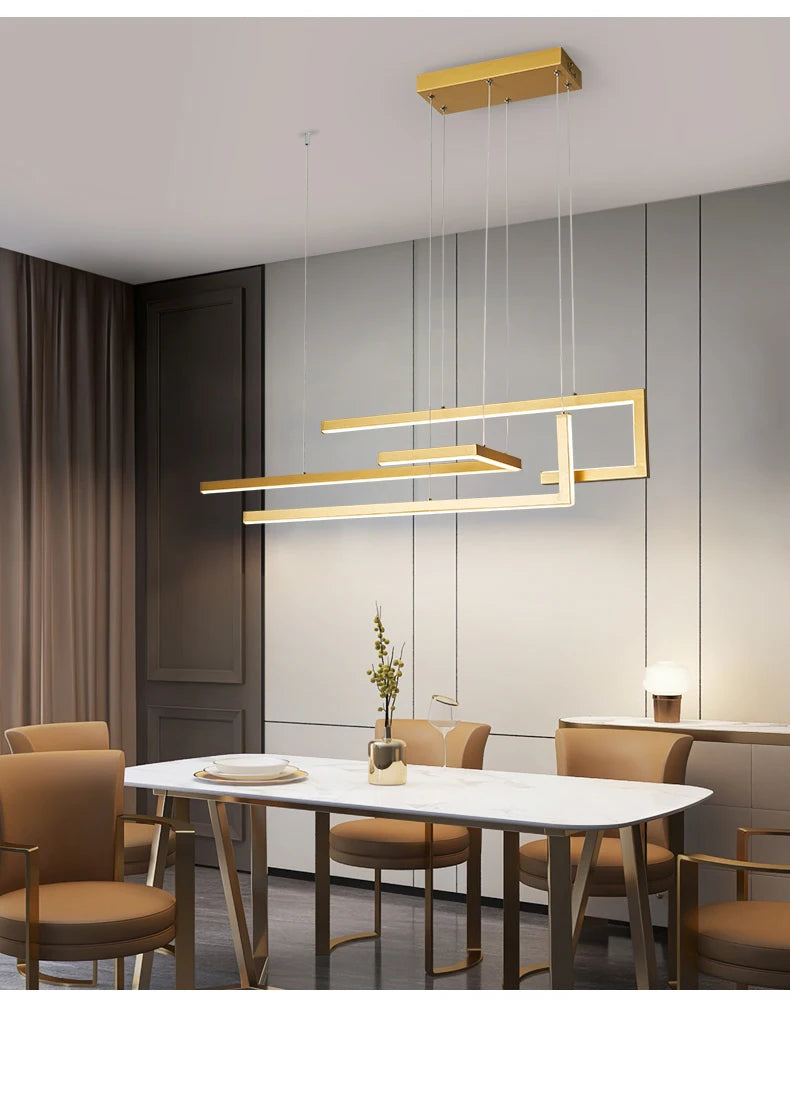 Linear Harmony Chandelier