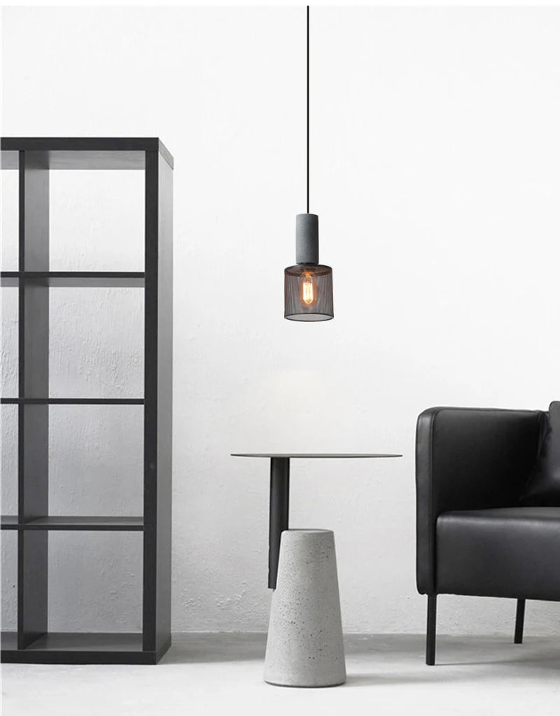 Mesh Short Pendant Light