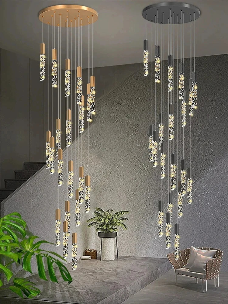 Cascade Crystal Chandelier