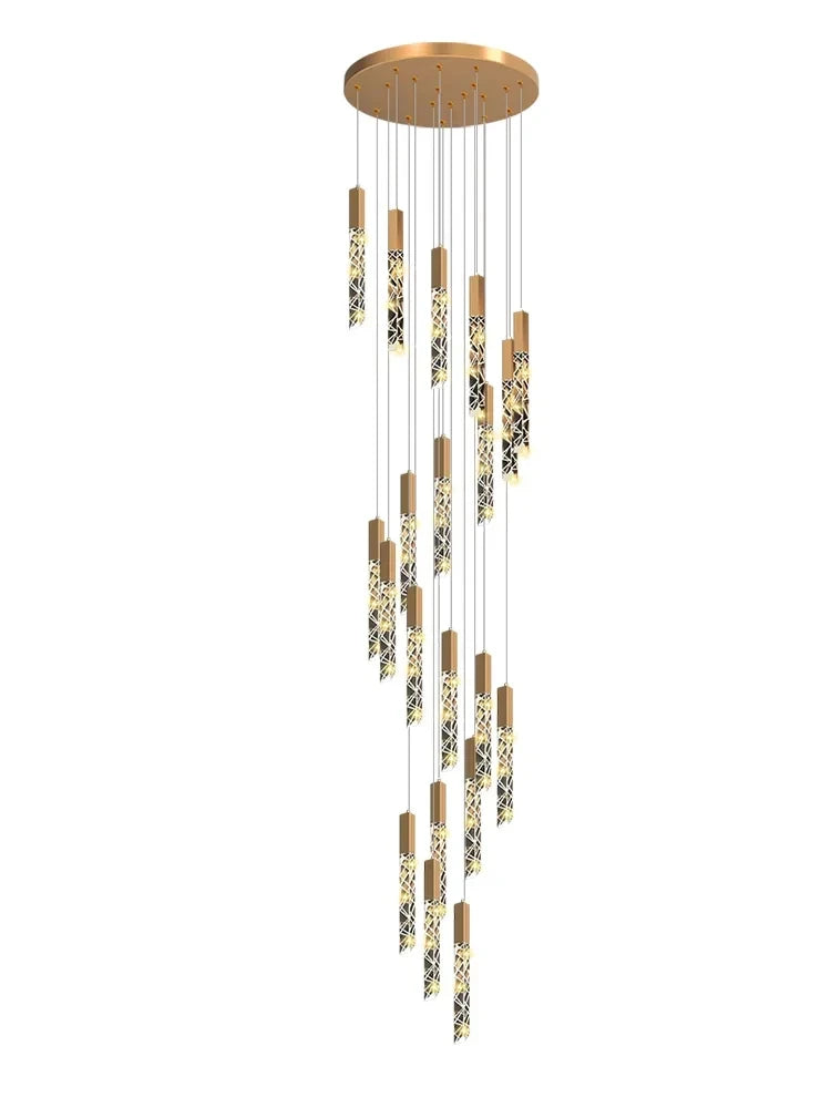 Cascade Crystal Chandelier