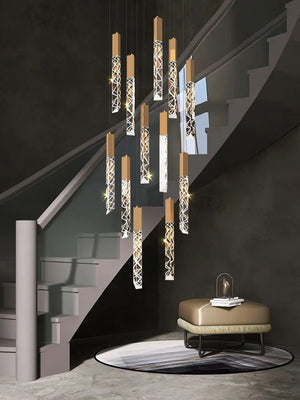 Cascade Crystal Chandelier