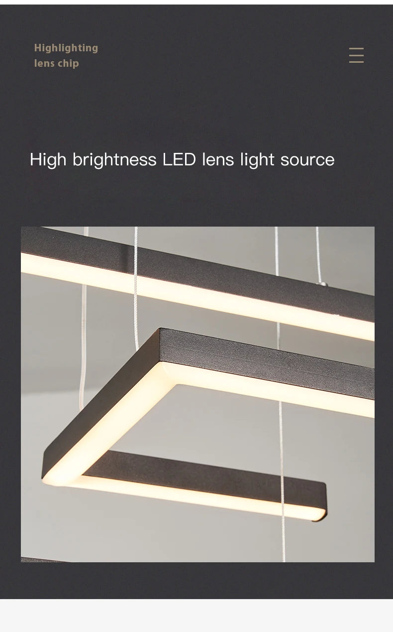 Linear Harmony Chandelier