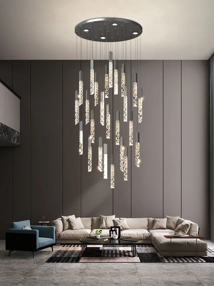 Cascade Crystal Chandelier