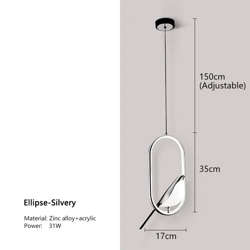 Luminary Bird Pendant Light