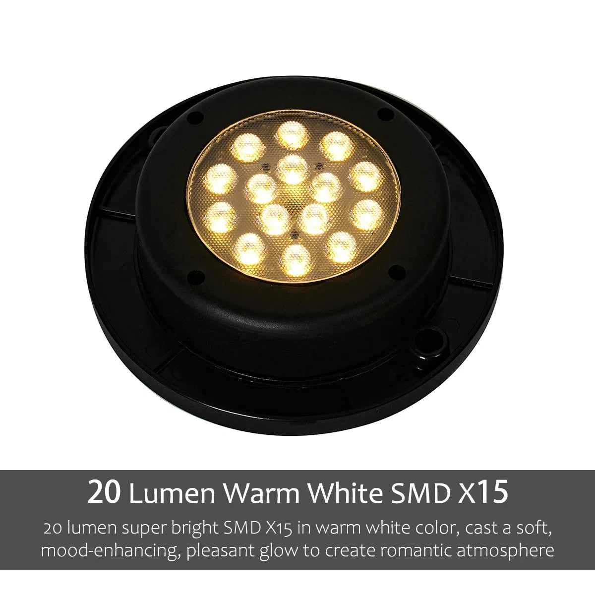 Noir Halo Solar Floor Lamp