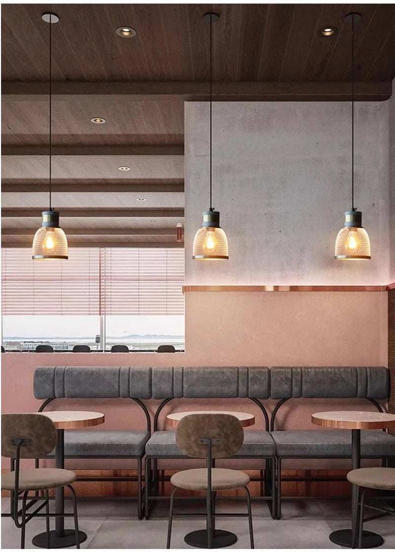Mesh Dome Pendant Light
