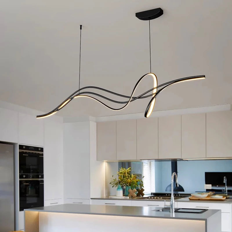 Elegance Wave Pendant Light