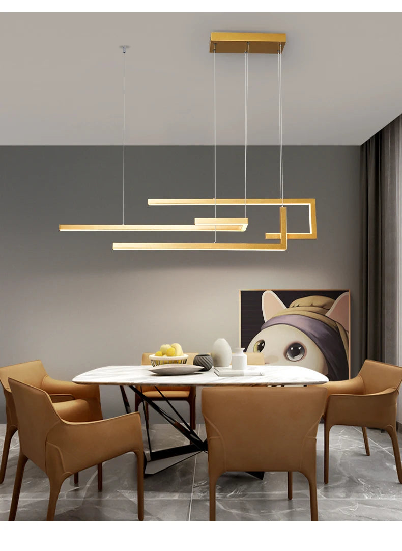 Linear Harmony Chandelier
